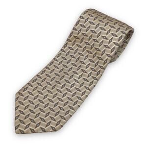 Robert Talbott Best of Class E.B. Harb & Son Brown Blue Cream Silk Tie